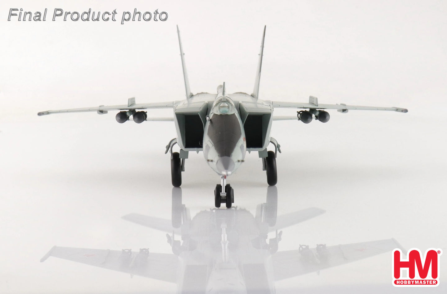 HOBBY MASTER MIG-25RBT RED 46 47TH GRAP 2ND SQN MAY 2001 (WITH 8 X FAB-500 BOMBS)